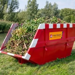 10 kuub groenafval en tuinafval container