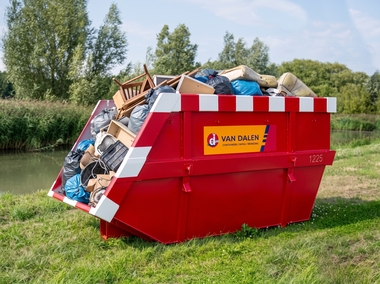 10 kuub grofvuil container