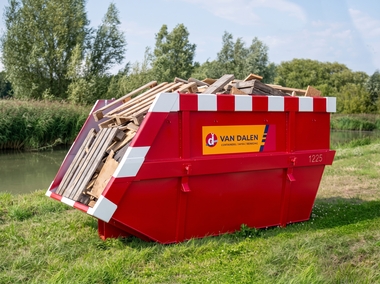 10 kuub houtcontainer
