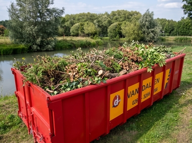 20 kuub groenafval en tuinafval container