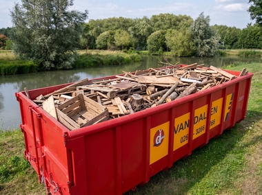 20 kuub houtcontainer