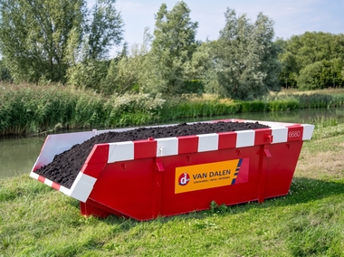 6 kuub grond container