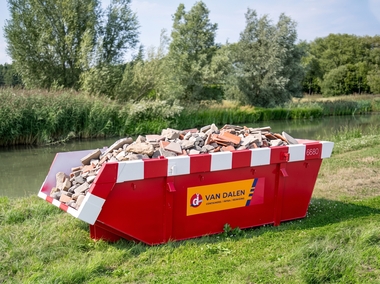 6 kuub puincontainer